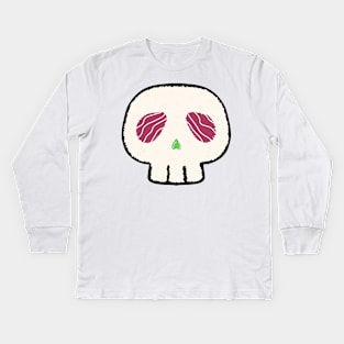 Skull Sushi Kids Long Sleeve T-Shirt